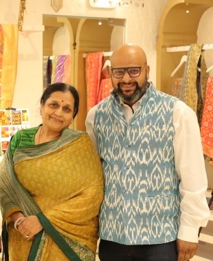 Designer Gautam Gupta of the Label Asha Gautam Tributes to Unsung Heroes and Women Frontline workerson the occasion of Mother’s Day