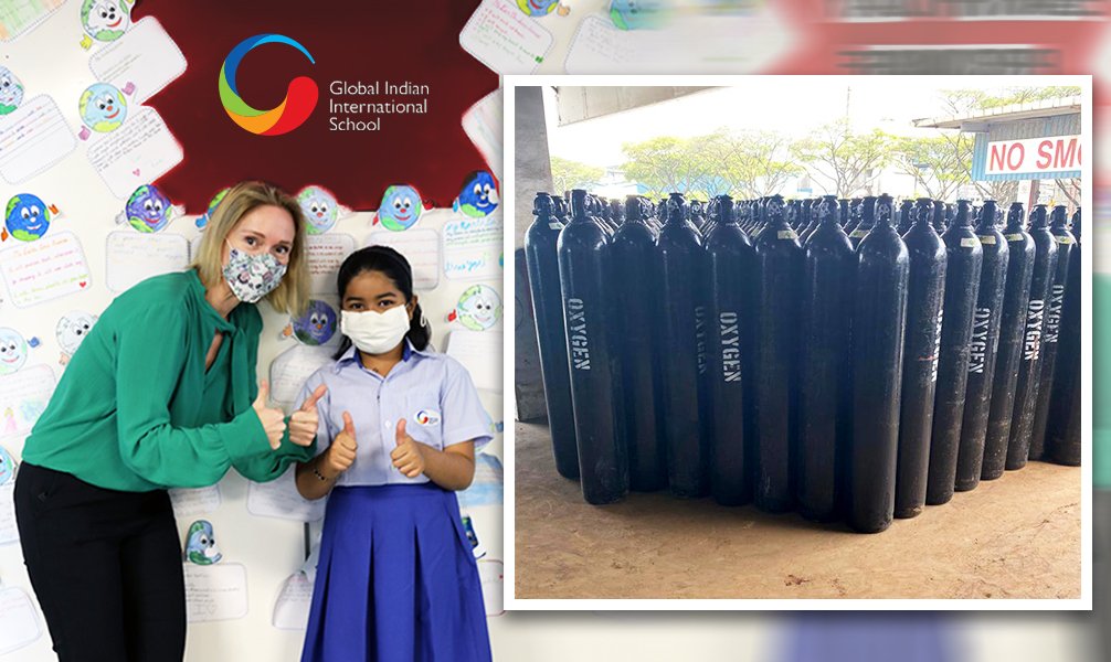 Global Schools Foundation contributes 500 oxygen concentrators to Covid-relief in India