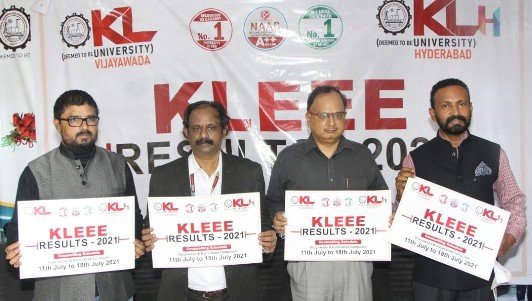 KL Deemed to be University announces KLEEE-2021 Results and  INR 100 Crores in Merit Scholarships