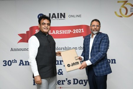 Jain group offers scholarships to the tune of rs 10 crores