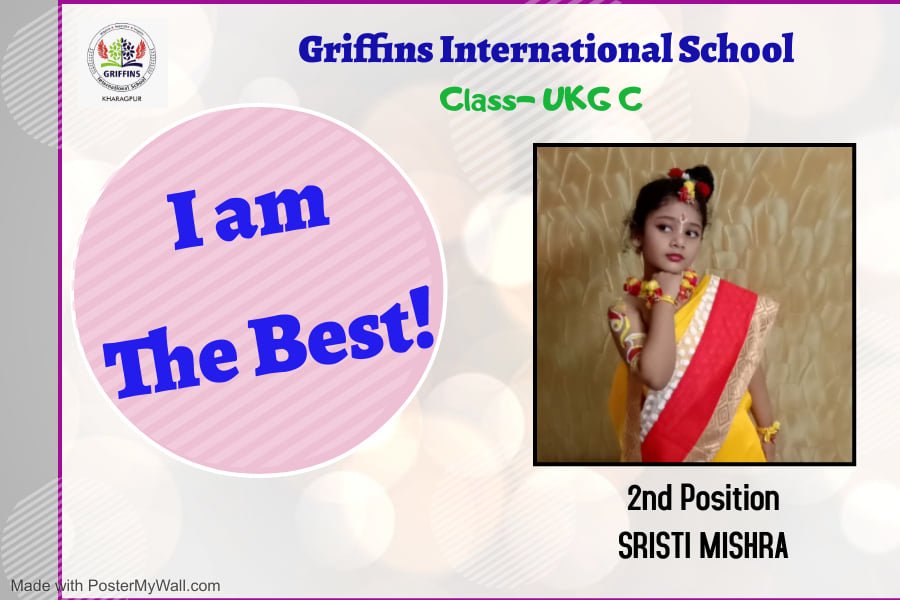 Griffins International School organized a unique Talk Show contest – “I Am the Best”