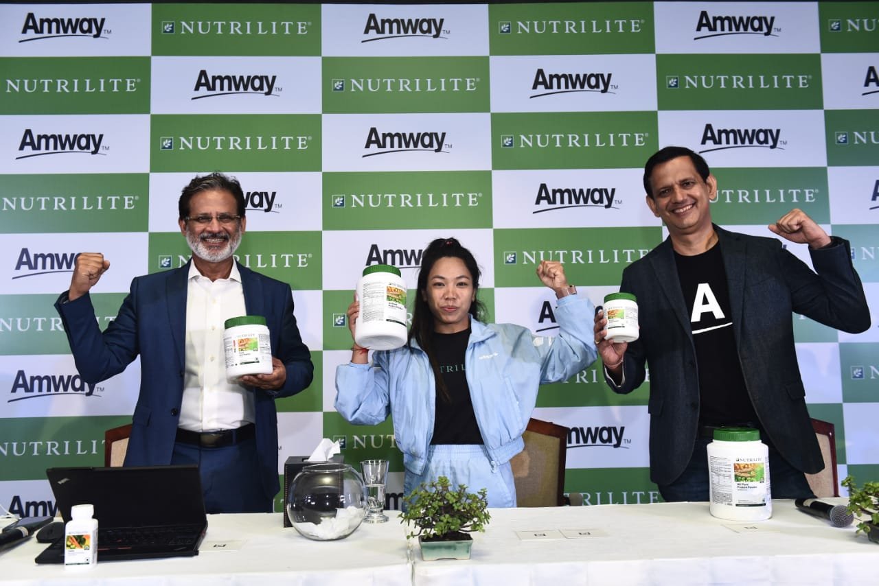 Amway India onboards Olympic medalist SaikhomMirabaiChanu as the brand ambassador for its Nutrilite range