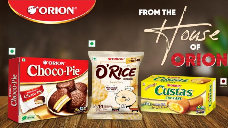 Orion gears up for the festive season, brings Rice Cracker and Custas Cup Cakes in India