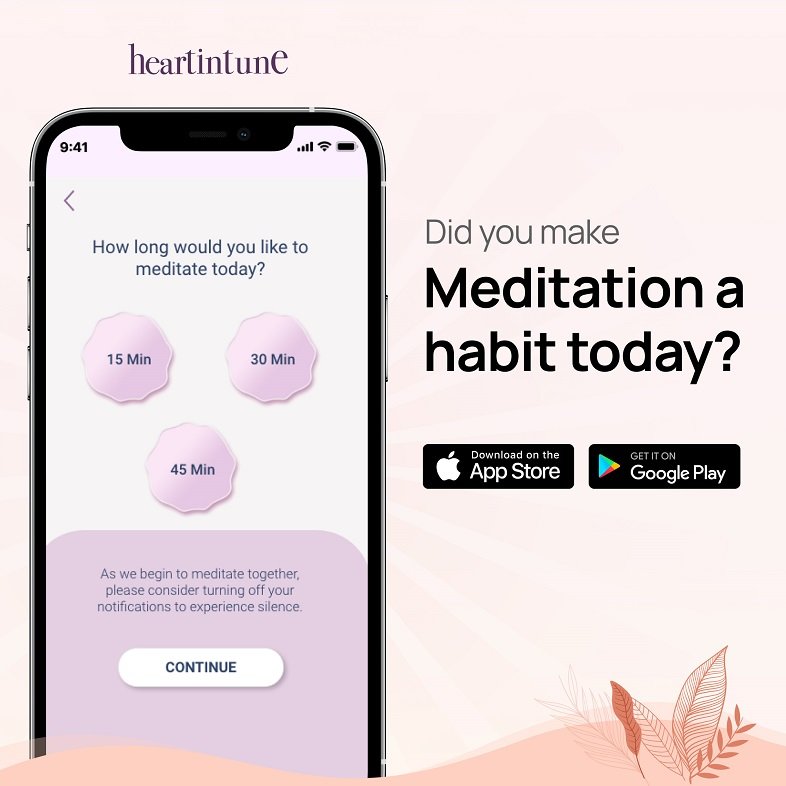 Making Meditation a Daily Habit, Heartfulness Launches HeartinTune app
