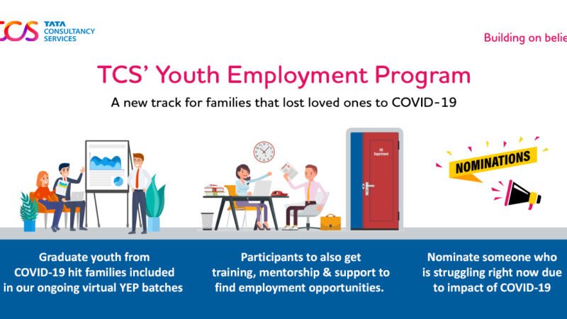 TCS opens unique new track in flagship Youth Employment Program (YEP) in India