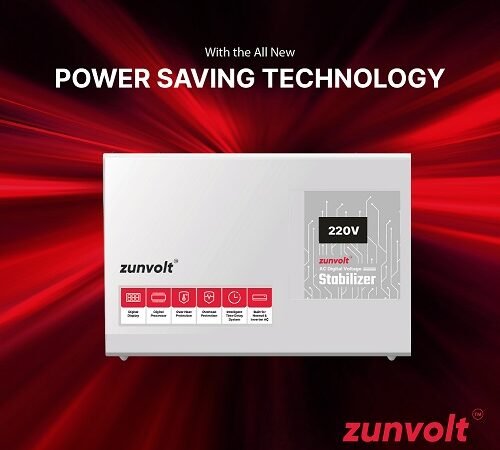 ZunVolt Forays Into Home-electricals Segment with New-age Digital Voltage Stabilizers
