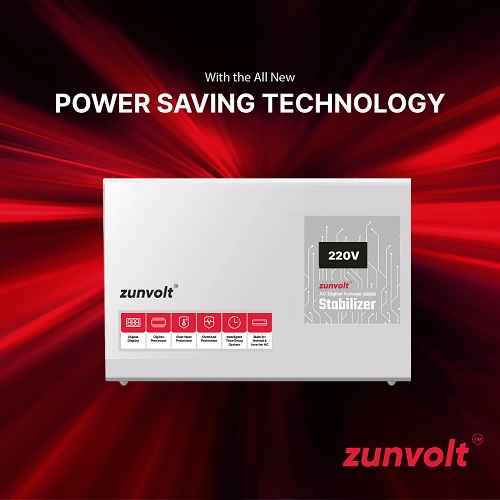 ZunVolt Forays Into Home-electricals Segment with New-age Digital Voltage Stabilizers