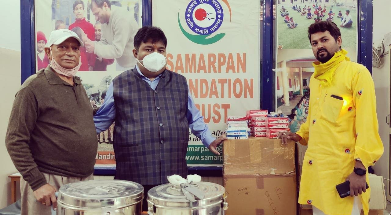 Basant Goel, owner of Goel Medicos continues the charity work