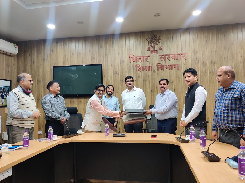 Marico Limited signs an MoU with the Government of Bihar under its Nihar Shanti Paathshala Funwala initiative