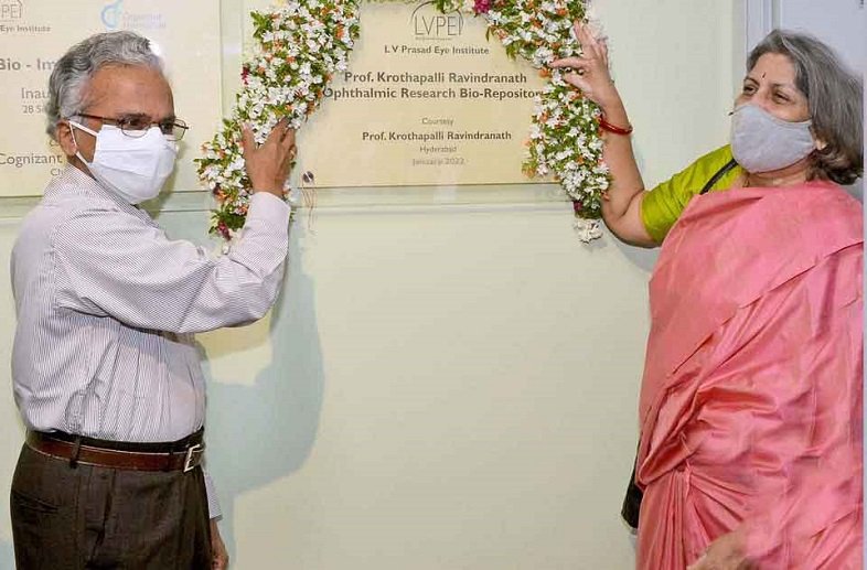 The first state-of-the-art Ophthalmic Research Biorepository in India Inaugurated at L V Prasad Eye Institute