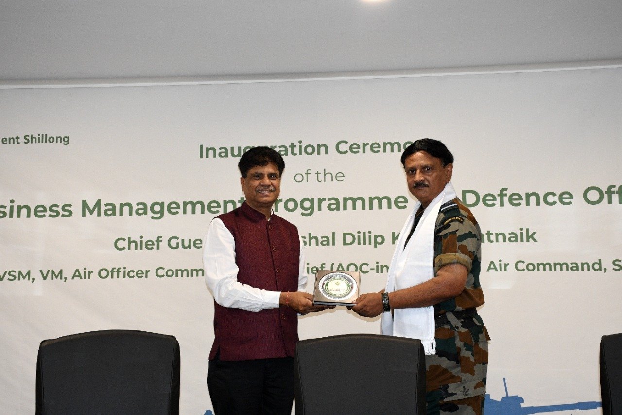 IIM Shillong Inaugurated the Business Management program for Defence Officers