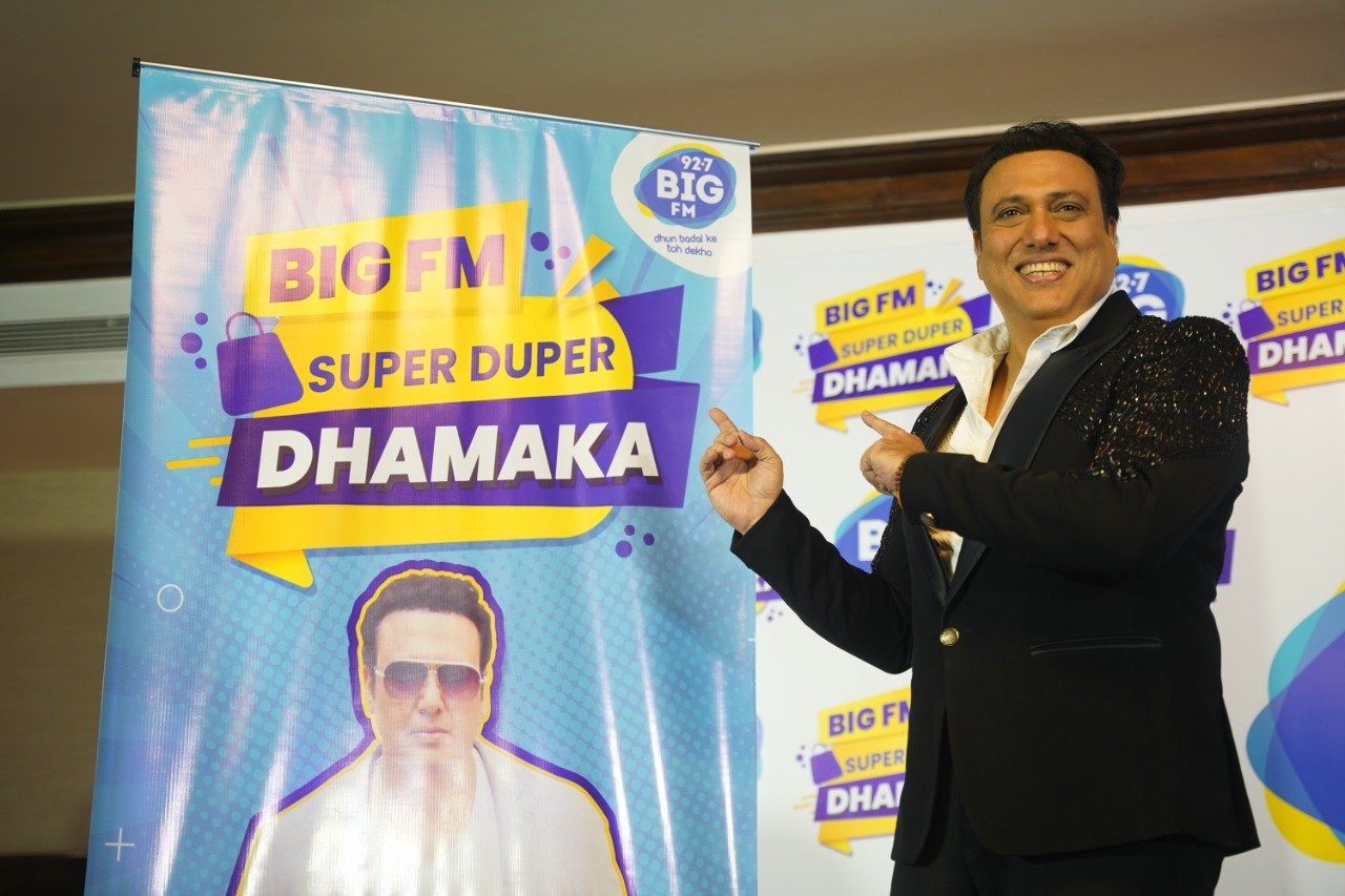 Govinda to become India’s Shopping Partner this festive season with BIG FM’s latest campaign BIG FM SUPER DUPER DHAMAKA