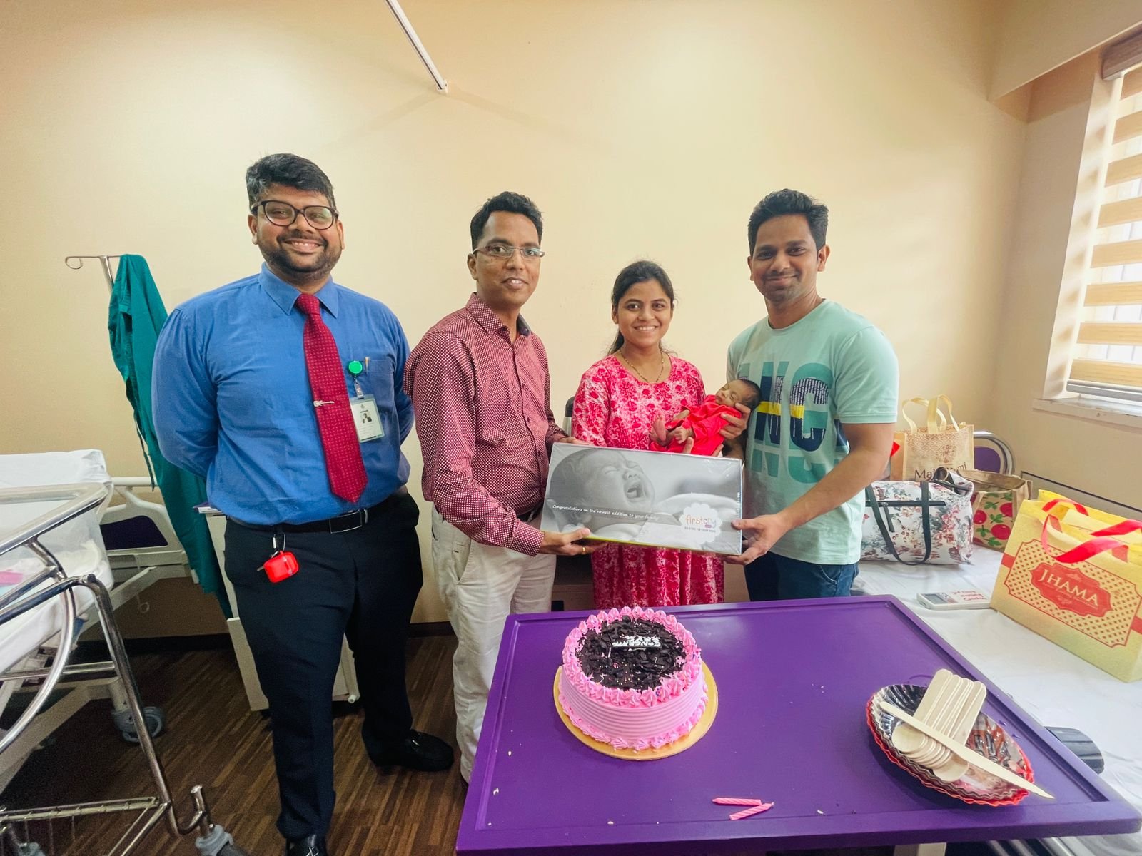RV Hospitals Give A New Lease Of Life To A Premature Baby Girl Born In 29th Week Due To Low Amniotic Fluid