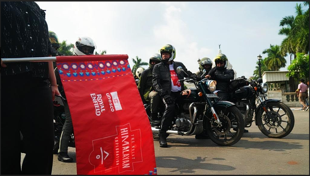 UNESCO and Royal Enfield flag off ‘The Great Himalayan Exploration’