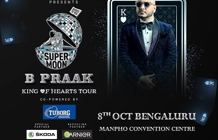 Namma Bengaluru! Get ready for the fun as Wolf777 News presents Supermoon ft. B Praak King Of Hearts Tour