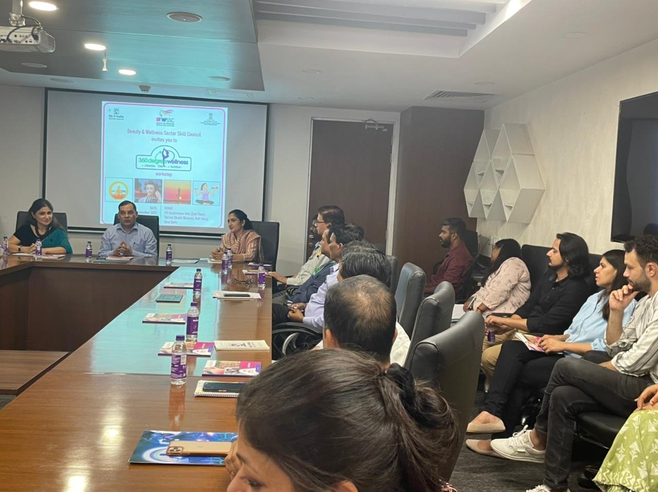 Wellness Workshop Organized by Beauty and Wellness Sector Skill Council (B&WSSC) at Ministry of Skill Development and  Entrepreneurship
