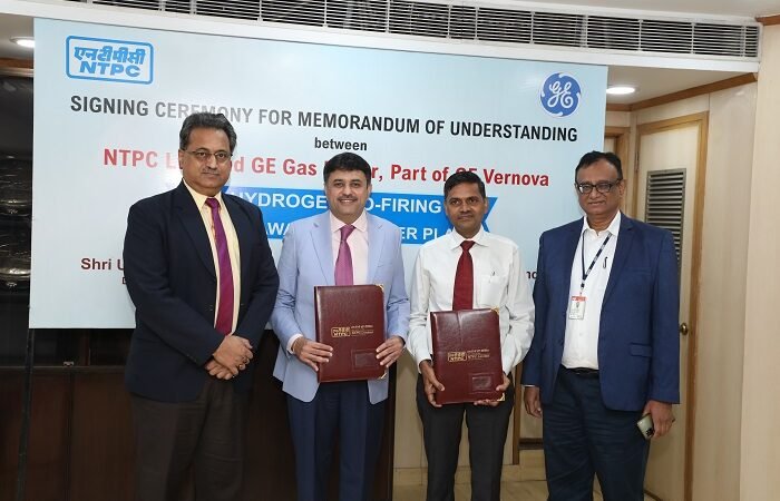 NTPC and GE Gas Power Sign MoU for Demonstrating Hydrogen co-firing in Gas Turbines to Further Decarbonize Power Generation
