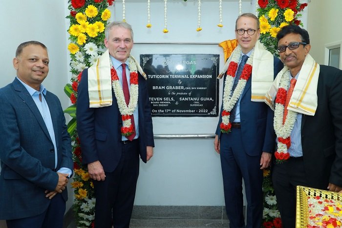 SHV Energy expands its LPG terminal capacity by 30,000 metric tonnes  in Tuticorin, India