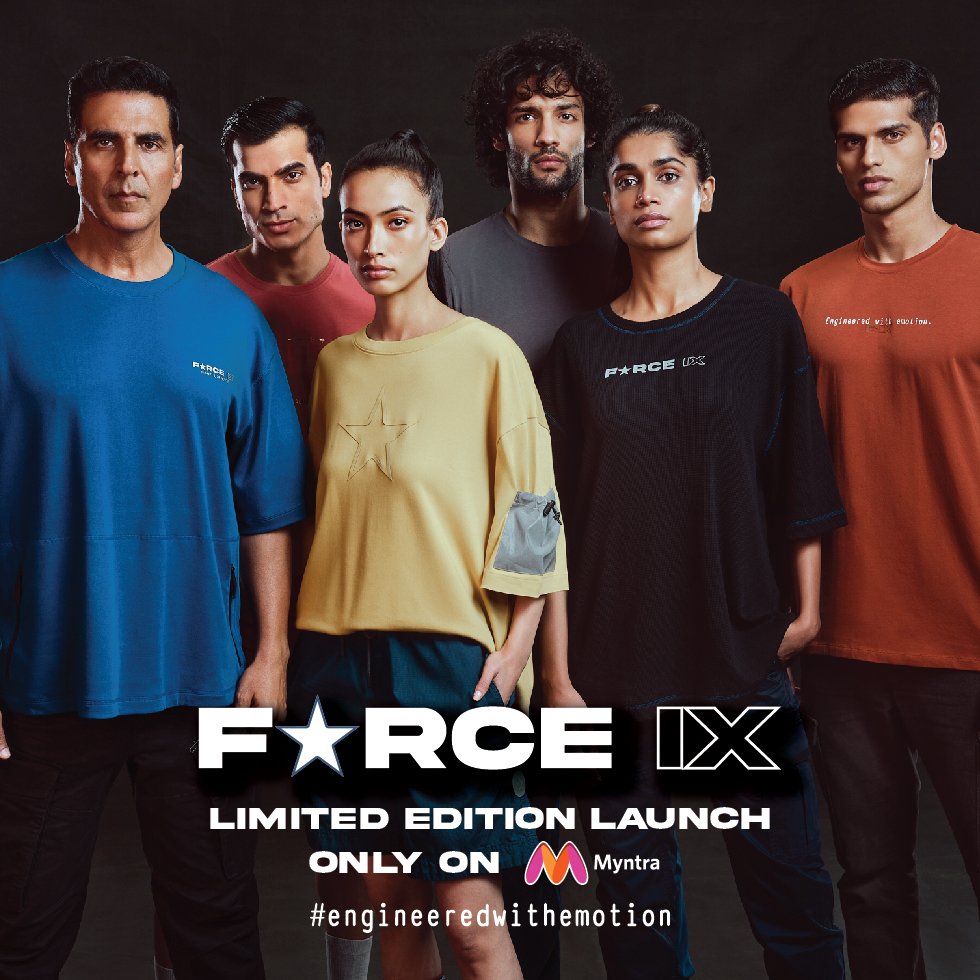 In a first, Myntra launches Bollywood Icon Akshay Kumar’s fashion brand ‘Force IX’