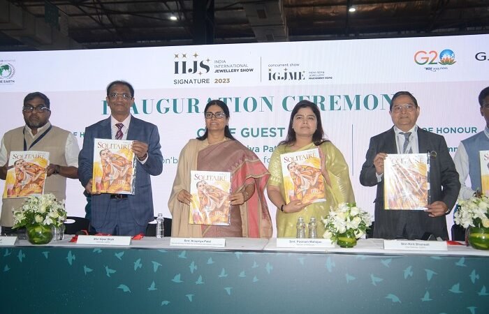 GJEPC’s IIJS Signature 2023 will give Indian jewellers a good opportunity to showcase their versatile collections to international buyers: Smt. Anupriya Patel, Hon’ble Minister of State for Commerce and Industry