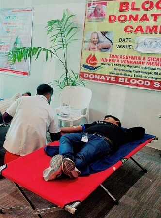 Blood Donation Camp for Thalassemia patients