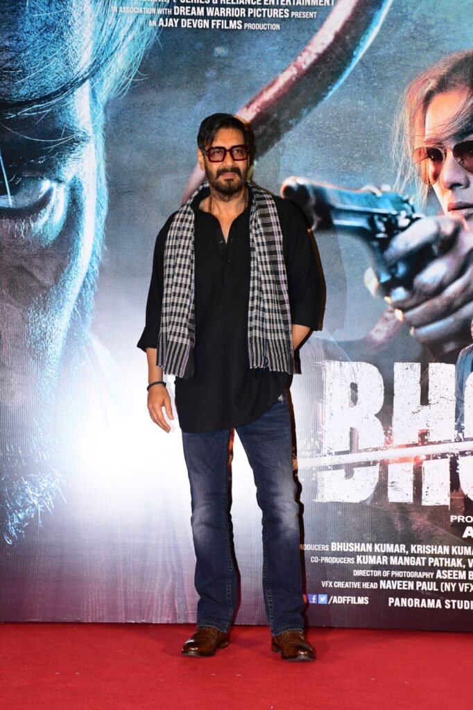 Second teaser launch of upcoming Bollywood film Bholaa held at Mumbai_3