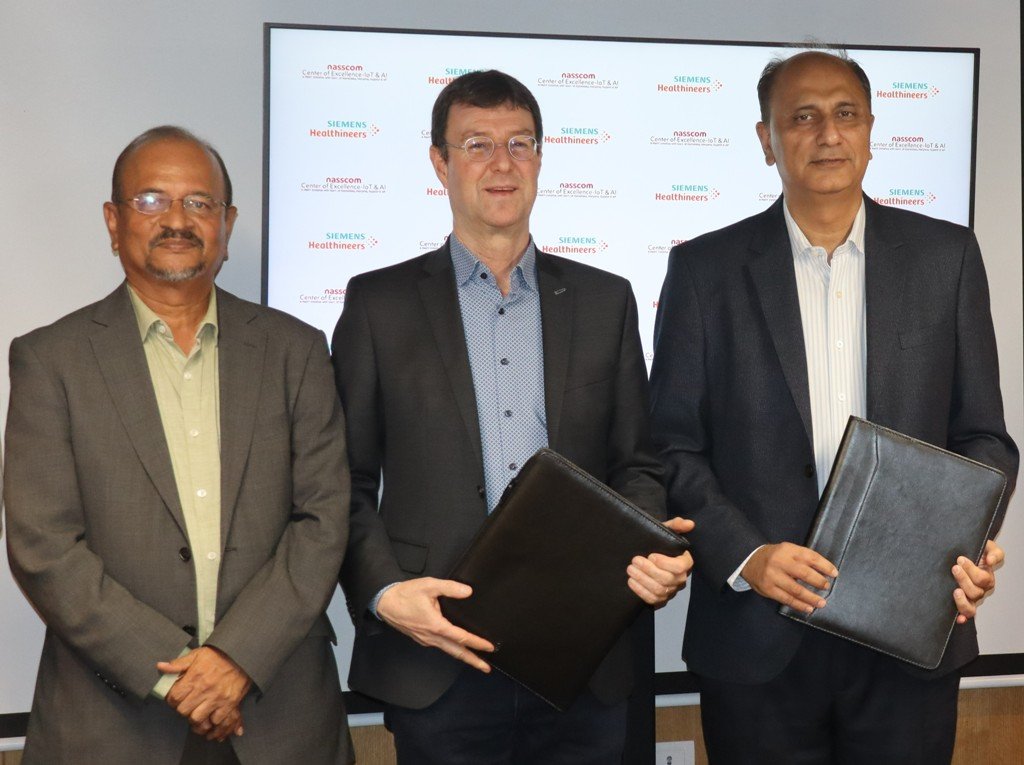  Siemens Healthineers and nasscom Center of Excellence announce strategic partnership to boost India’s healthcare through digital innovation