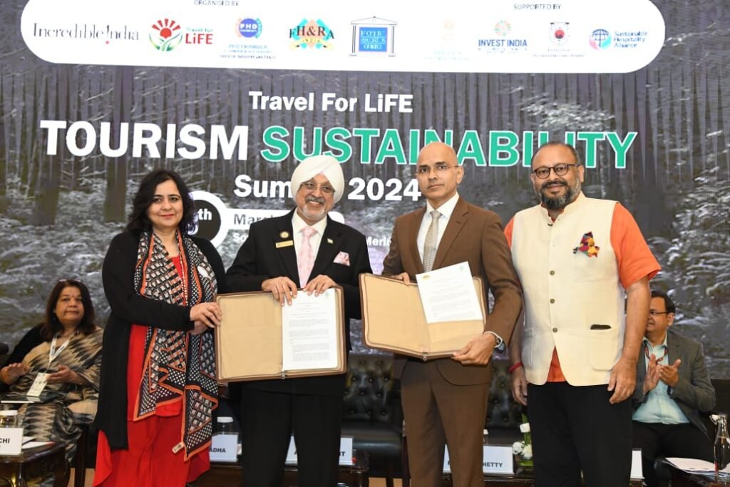 FHRAI Signs Memorandum of Understanding with IPA and IGBC during Travel for Life Summit