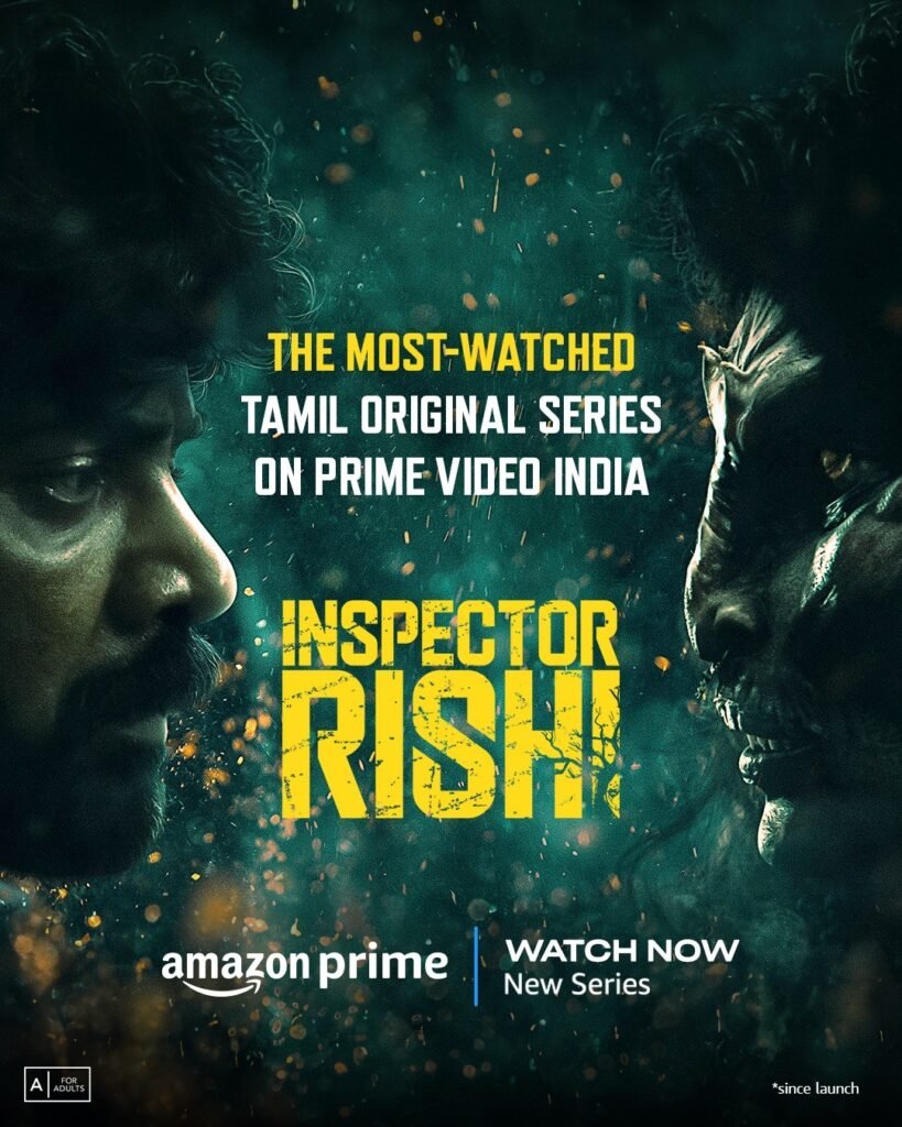 Inspector Rishi - Most watched Tamil Original series