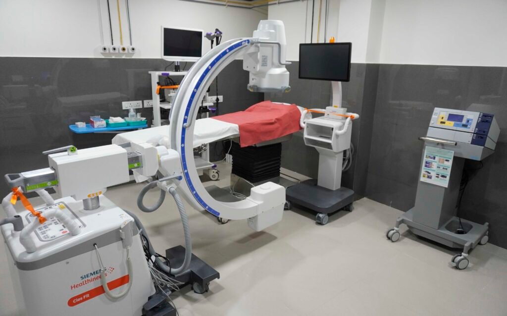 Seen state of the art equipment of the newly inaugurated Gastroenterology Department of Mahavir Hospital