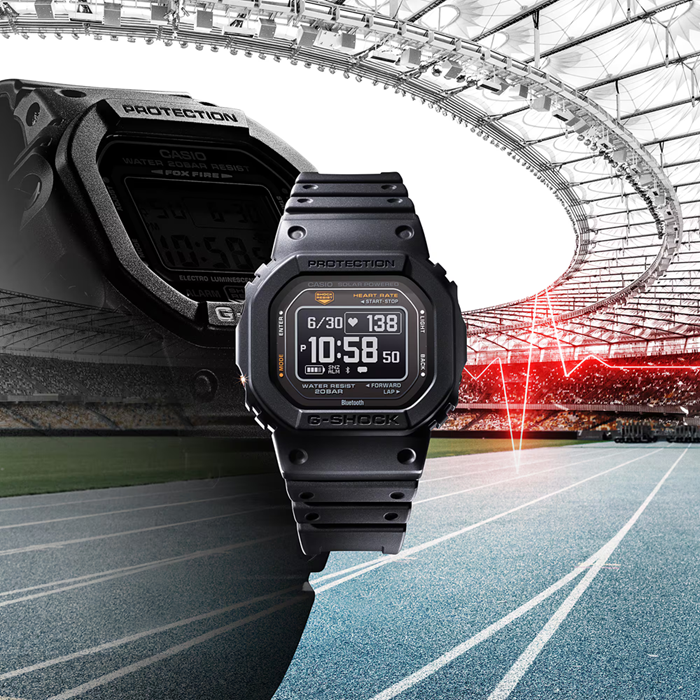 This World Athletics Day, elevate your fitness game with the latest drops from G-SHOCK G-SQUAD DW-H5600 Series
