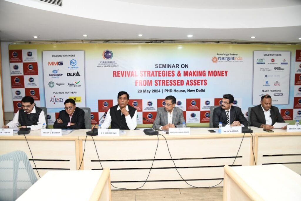 PHDCCI organised a Seminar on Revival Strategies & Making Money from Stressed Assets