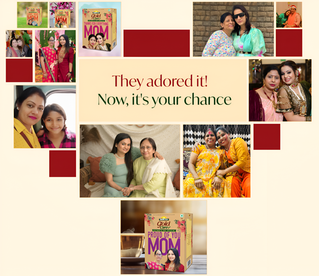 Tata Tea Gold Care pays tribute to a Mother’s Care with a personalized pack in MyTurnToCare2 campaign