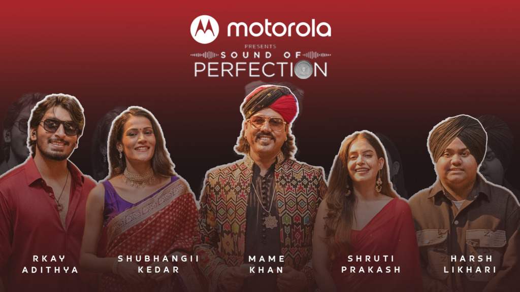 Motorola Launches ‘Sound of Perfection’ with Renowned Indian Musicians for moto buds+ and buds
