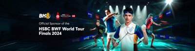 BK8 partners with the Badminton World Federation (BWF) as the Official Sponsor for the HSBC BWF World Tour Finals 2024