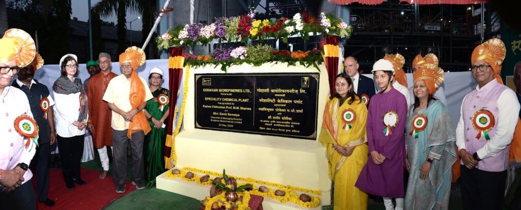 New Specialty Biochemical plant inaugurated by Godavari Biorefineries Ltd