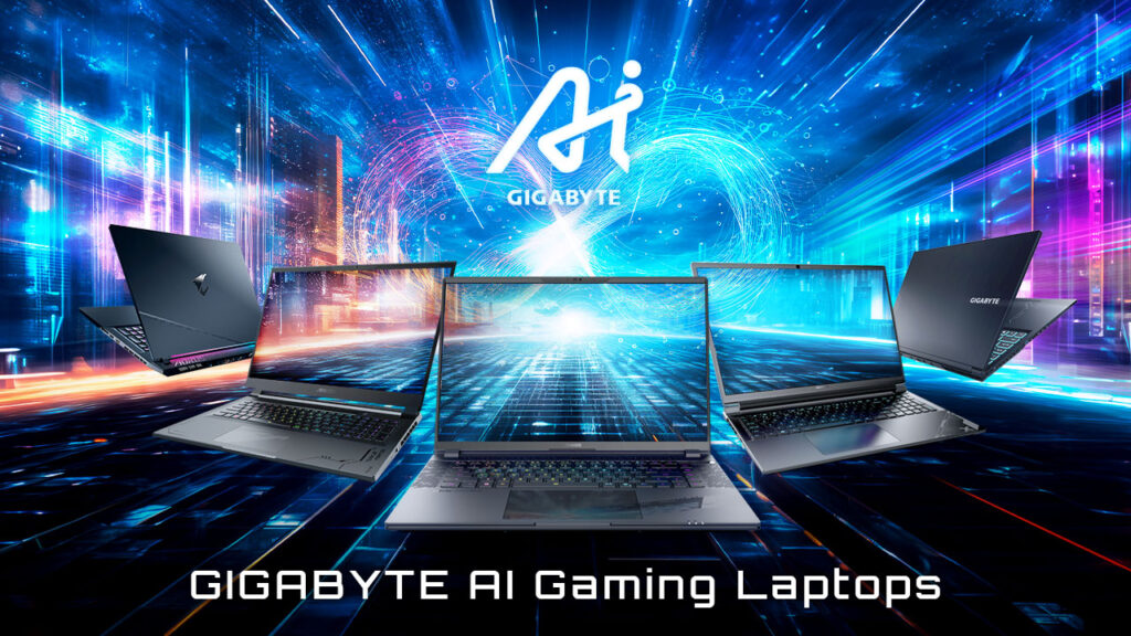 GIGABYTE Launches New Range of Gaming Laptops with AI Features and WiFi7