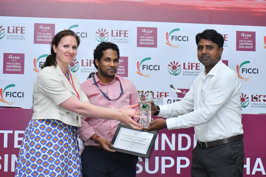 FICCI recognises TVS Industrial and Logistics Park for Best Sustainable Industrial Practice