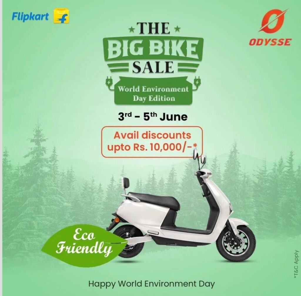 Odysse Electric Vehicles Celebrates World Environment Day with The Big Bike Sale
