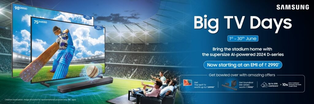 Bring the Stadium Home with Samsung Big TV Days Sale on Ultra-Premium TVs