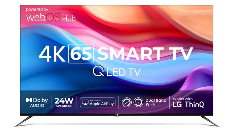 Daiwa Launches Premium 4K QLED TVs Powered by webOS Hub 2.0, Available Exclusively on Flipkart