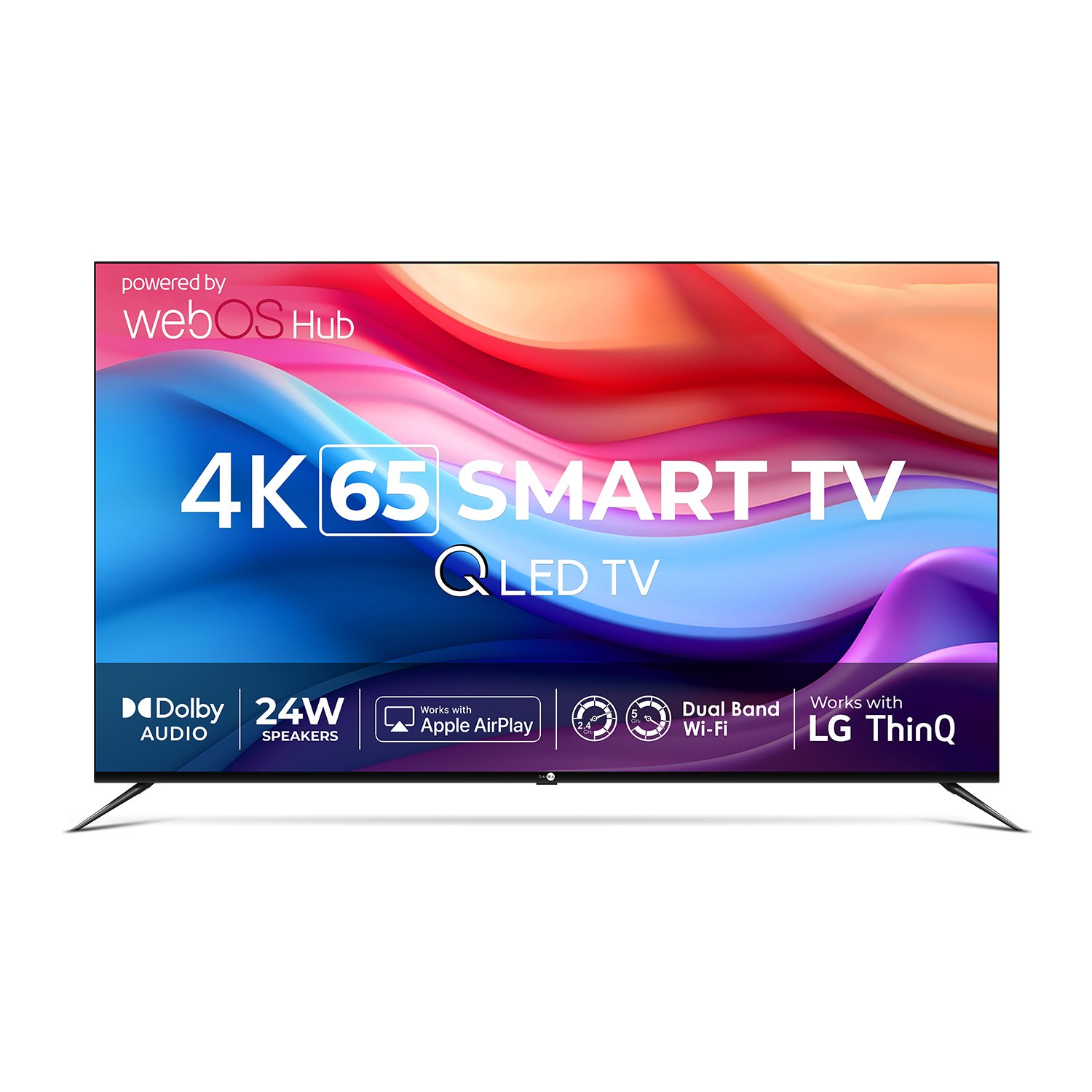 Daiwa Launches Premium 4K QLED TVs Powered by webOS Hub 2.0, Available Exclusively on Flipkart