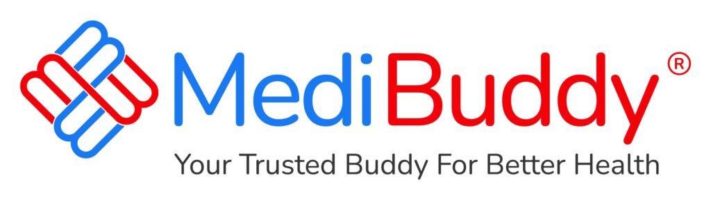 MediBuddy logo with tag line_R