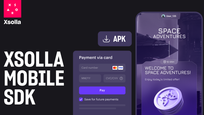 Xsolla Mobile SDK streamlines in-app payments